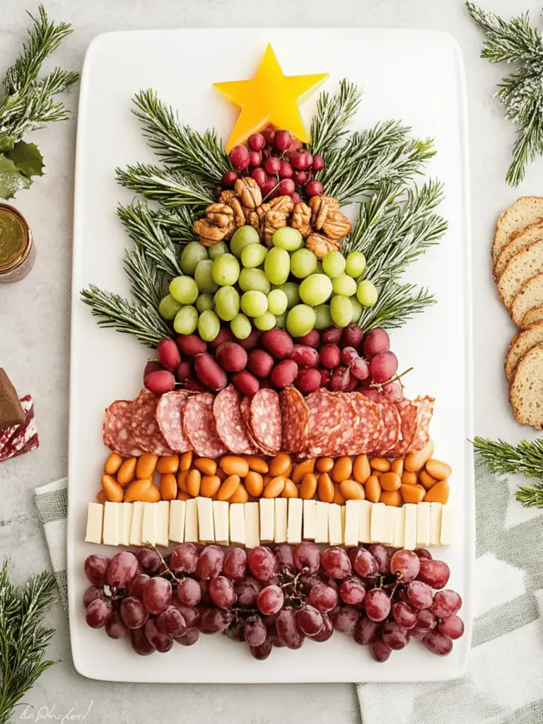 Christmas Tree Charcuterie Board