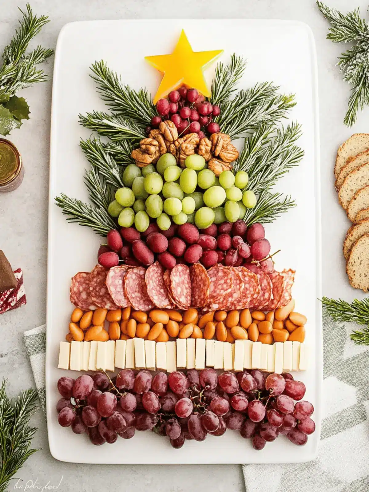 Christmas Tree Charcuterie Board
