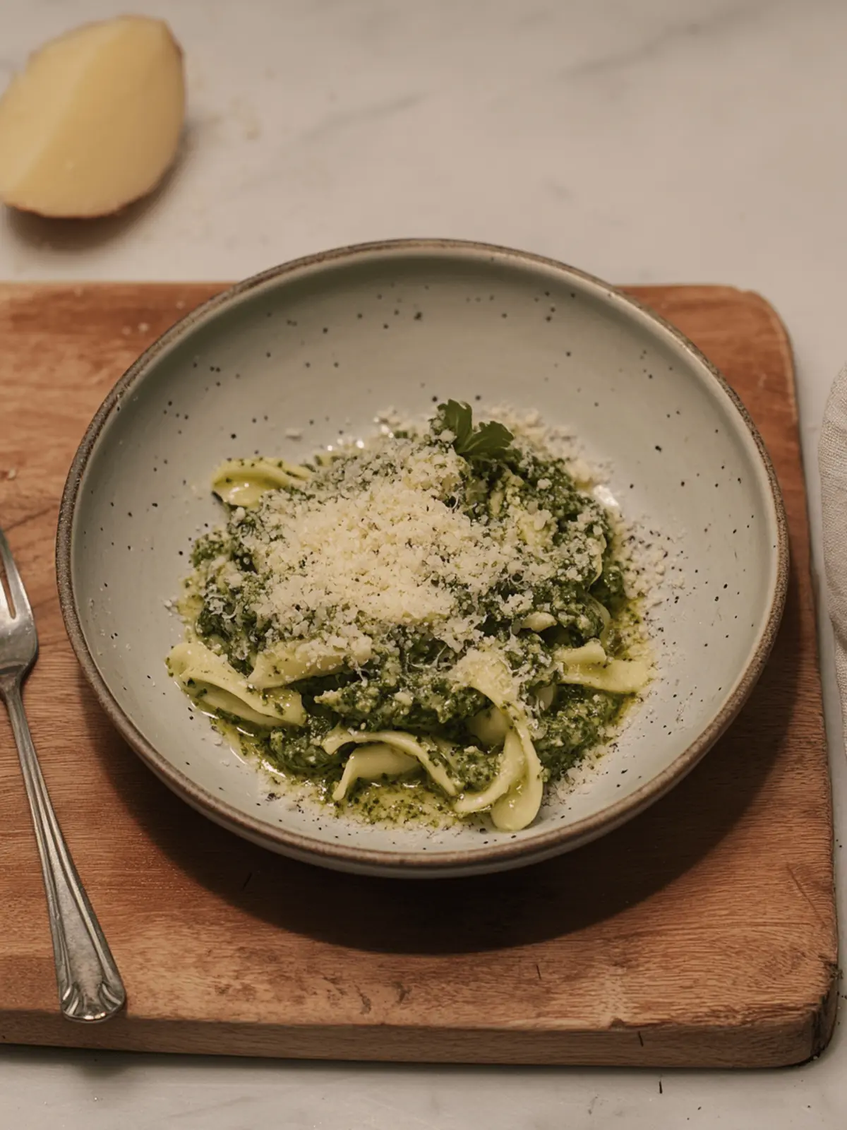 Genovese Pesto Magic: Jacob Siwak's Fresh Pasta Delight 2 Genovese Pesto by Jacob Siwak