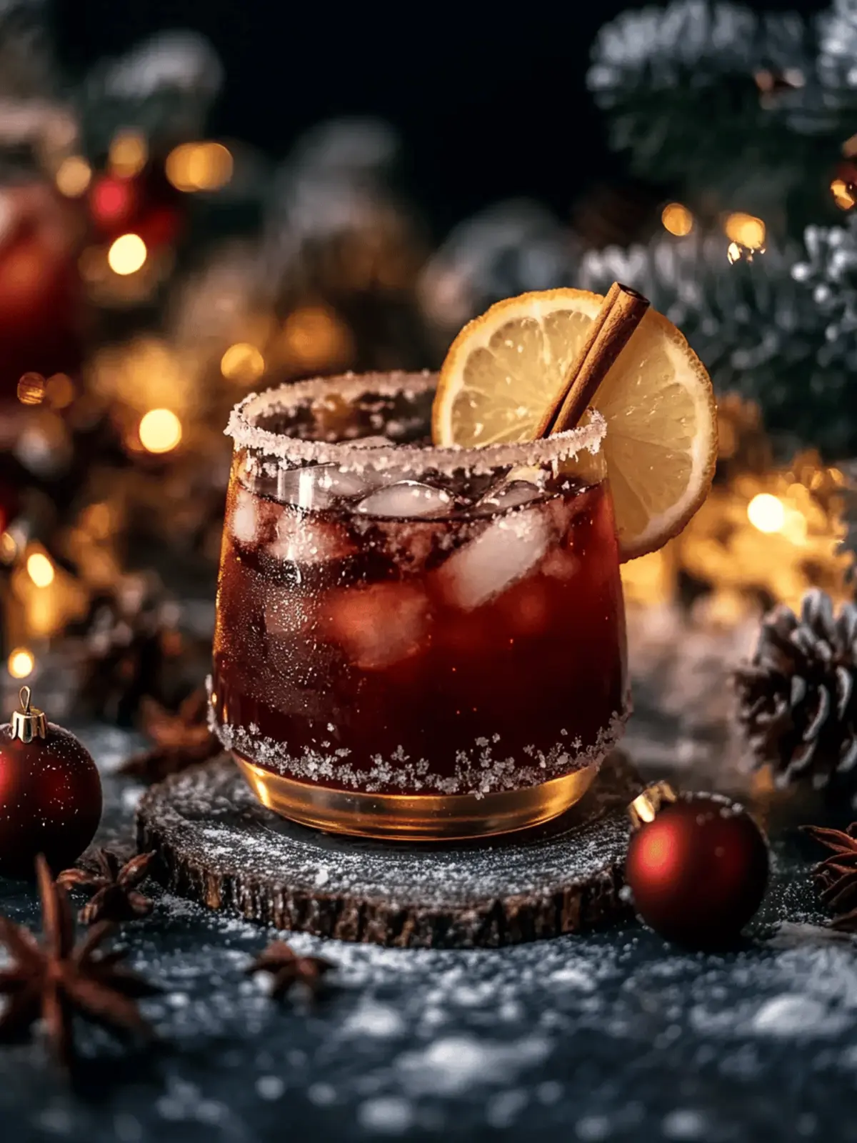 Spiced Christmas Margarita