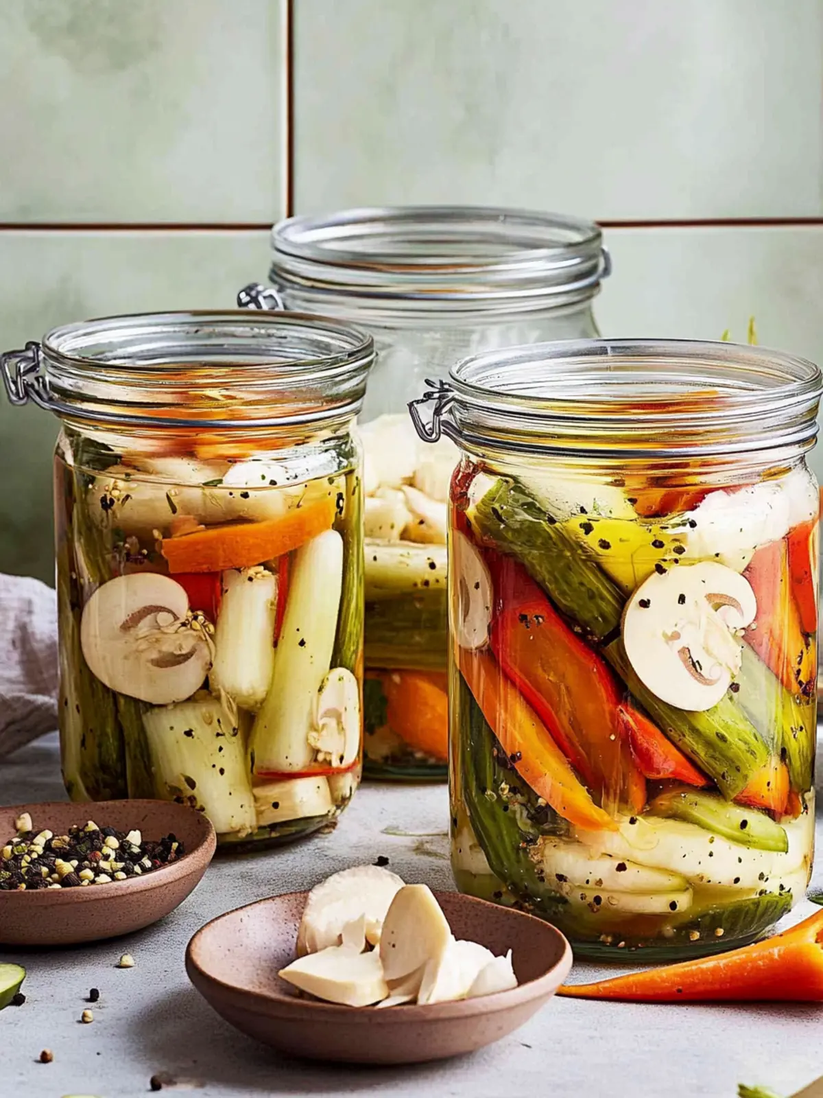 Quick Pickled Vegetables