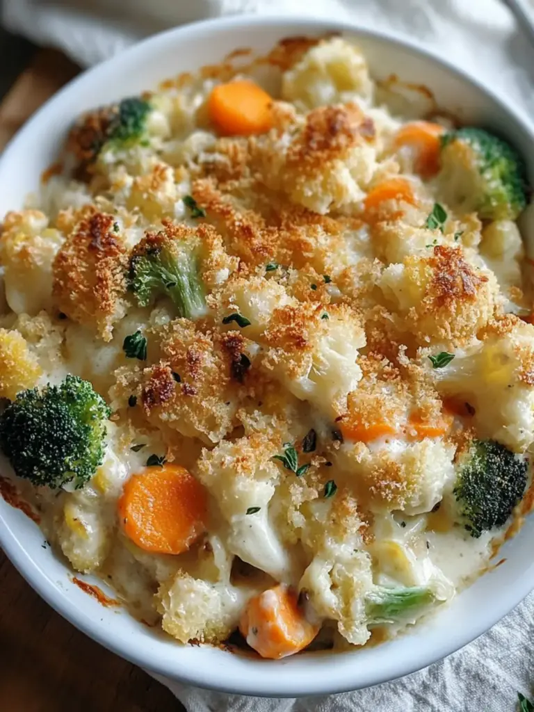Creamy Winter Vegetable Casserole