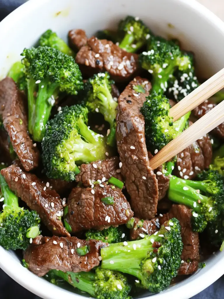 Steak and Broccoli Stir Fry