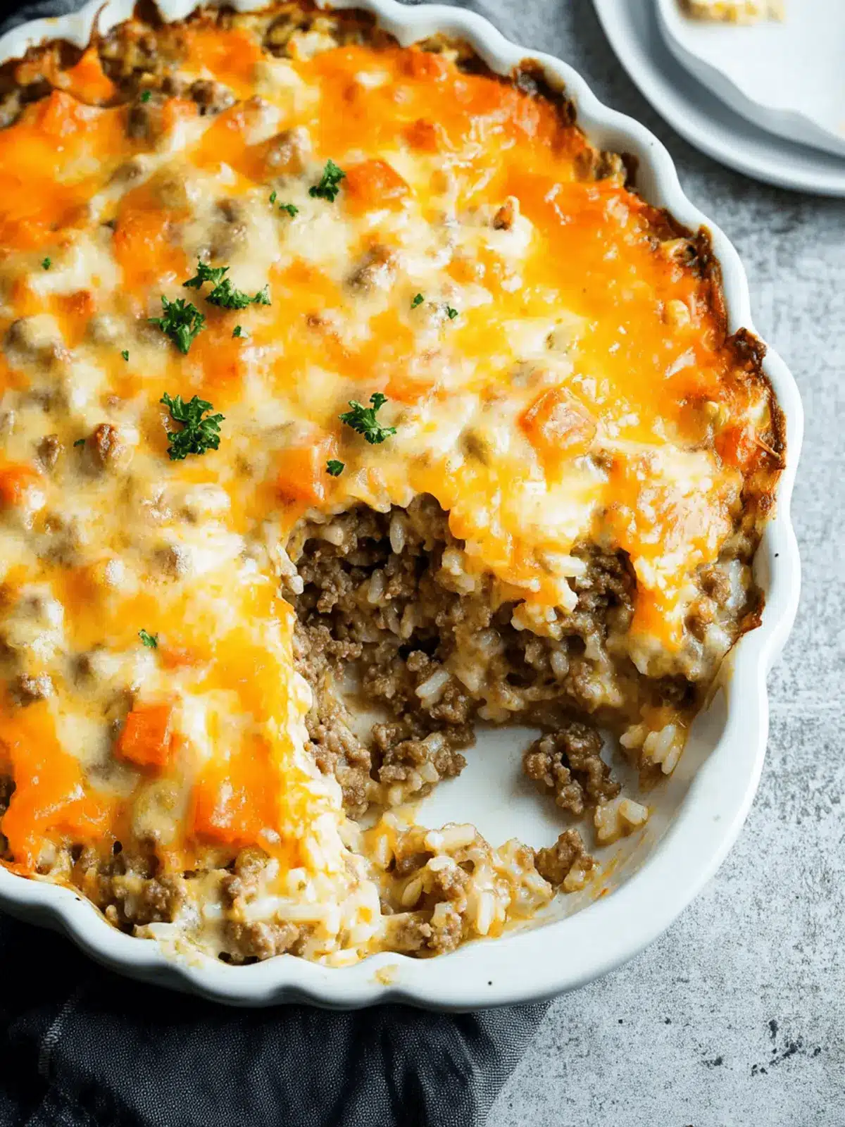 Cheesy Ground Beef and Rice Casserole [+Video]