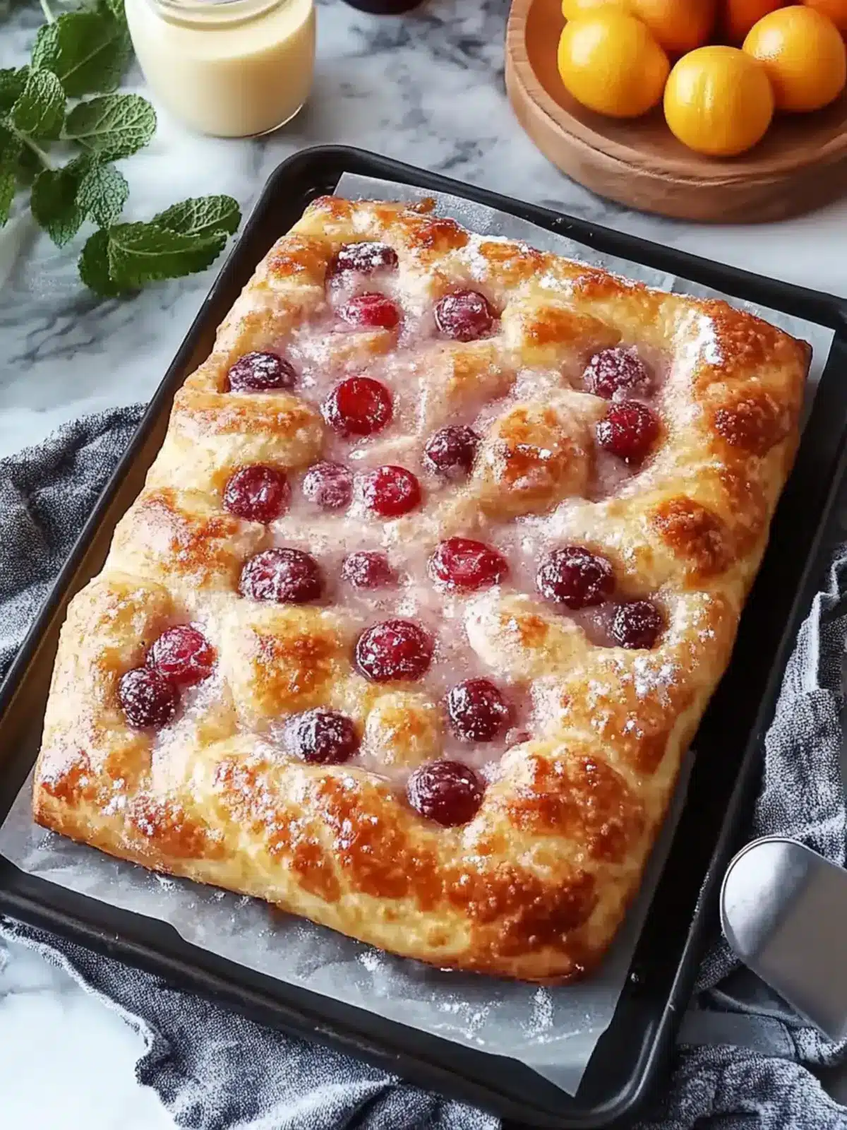 Jam Donut Focaccia: Your New Favorite Sweet Breakfast Delight 4 Jam Donut Focaccia