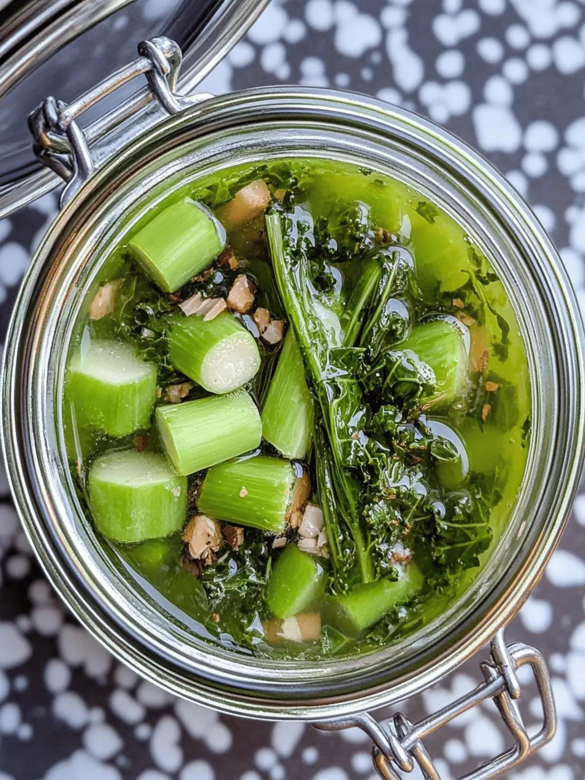 Quick Pickled Kale Stems: A Fun Twist to Reduce Food Waste 2 Quick Pickled Kale Stems