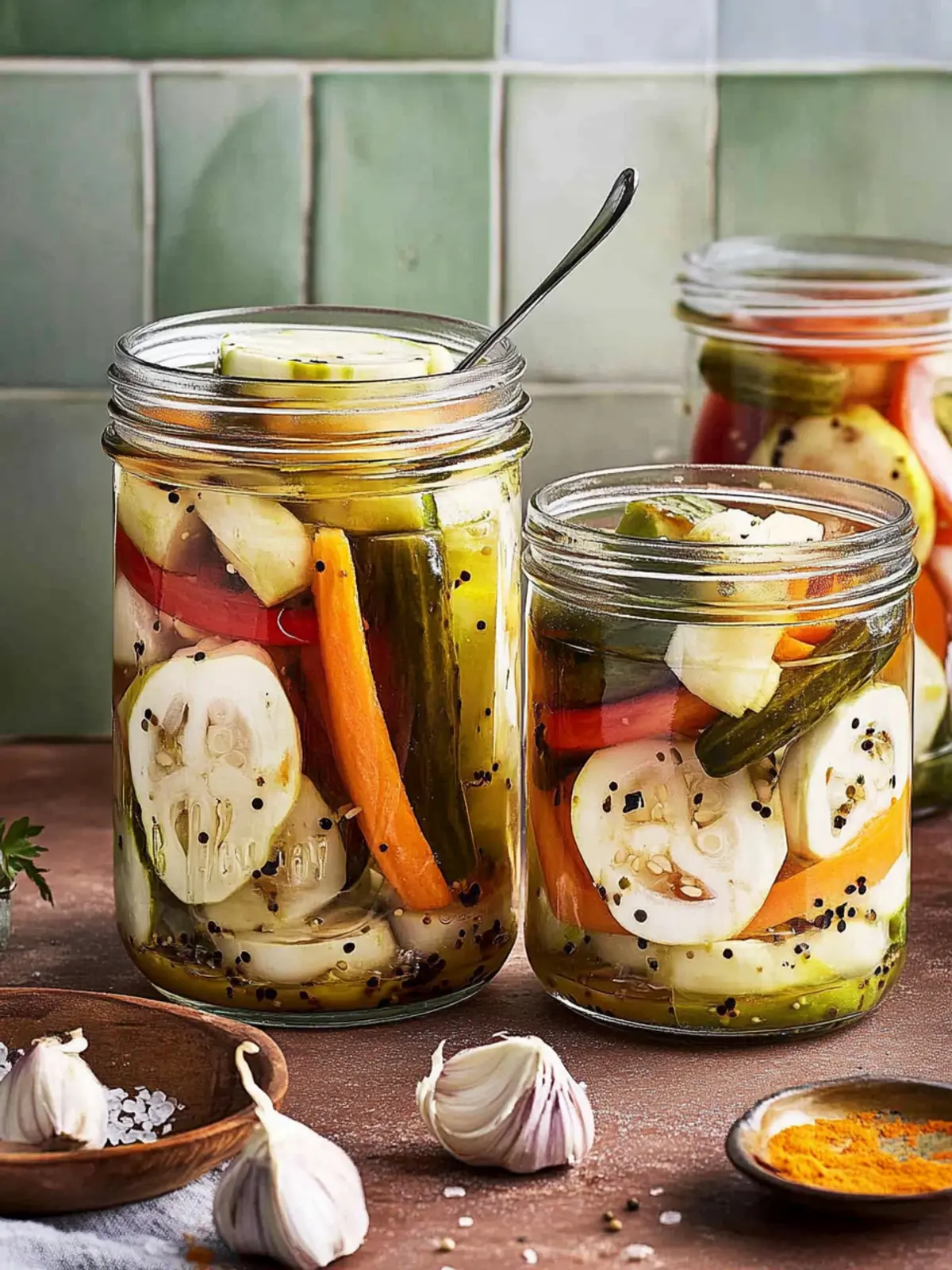 Quick Pickled Vegetables