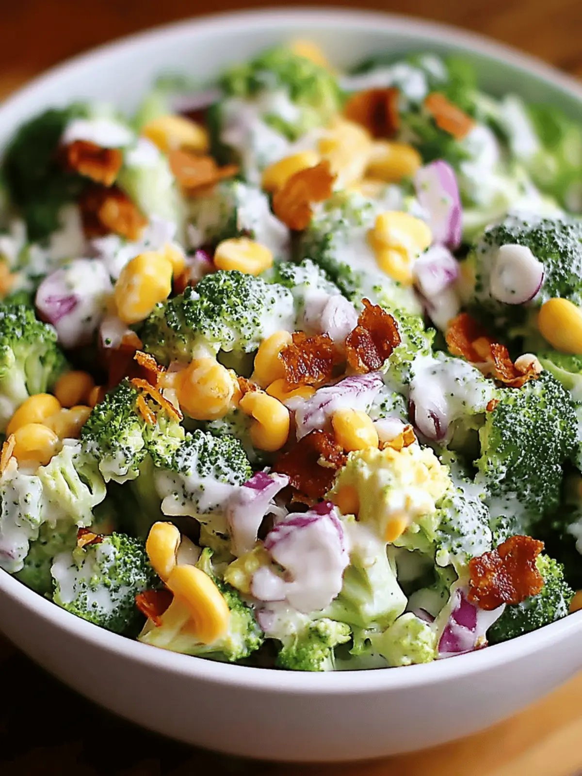 Loaded Broccoli Salad (Low-Carb) for a Fresh Flavor Boost 5 Loaded Broccoli Salad (Low-Carb)