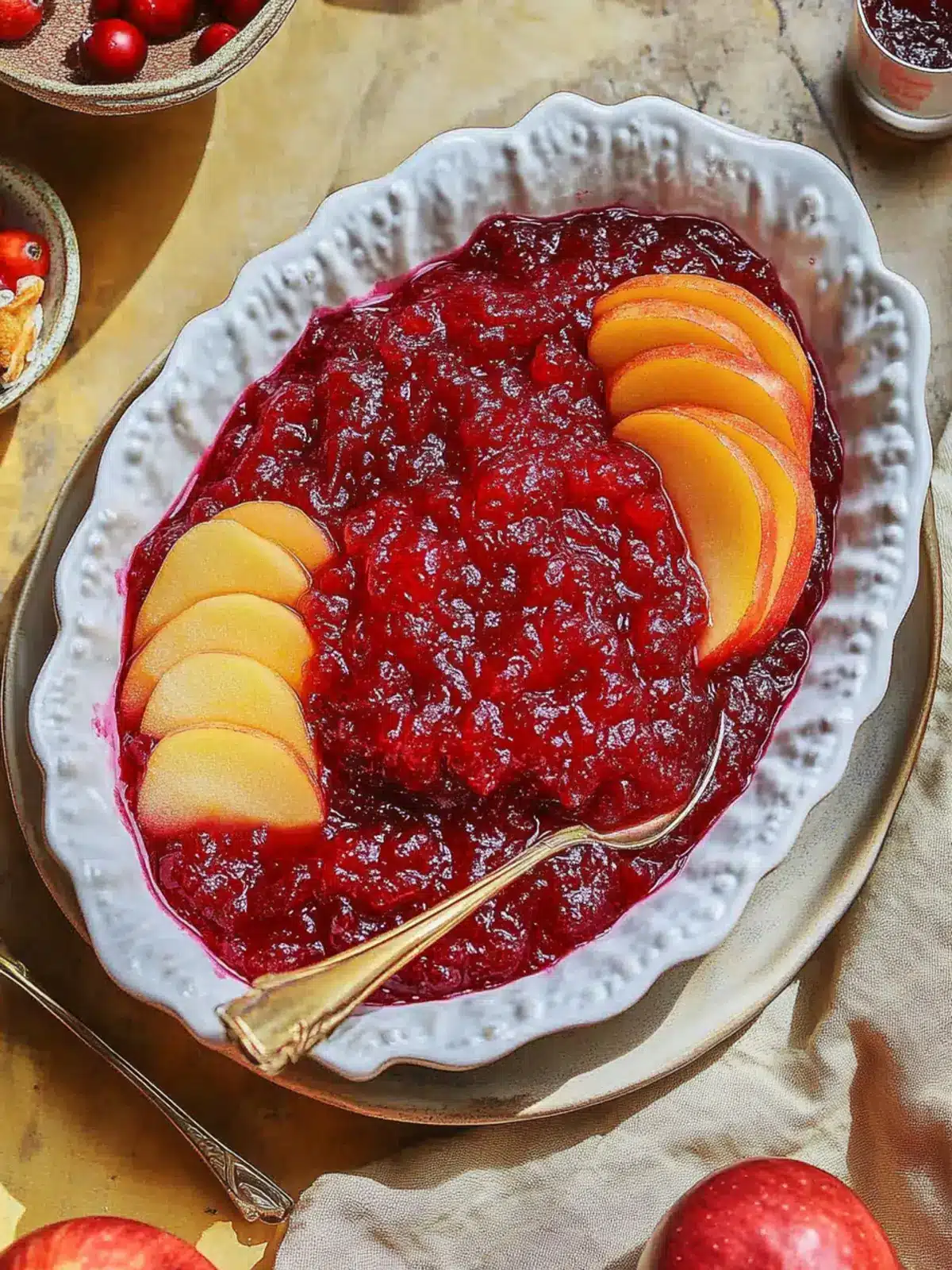 Bourbon Infused Make-Ahead Cranberry Apple Sauce Bliss 2 Bourbon Infused Make-Ahead Cranberry Apple Sauce