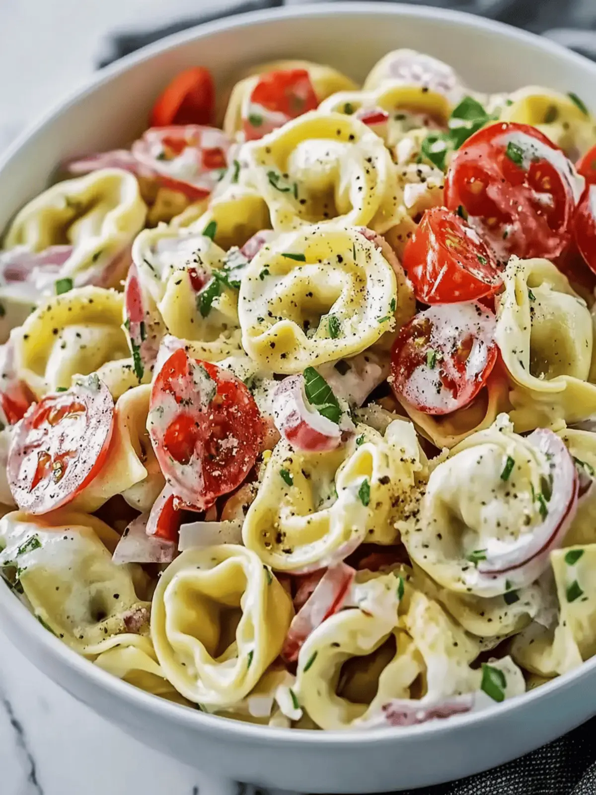 Fresh Grinder Tortellini Salad