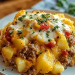Slow Cooker Cowboy Potato Casserole
