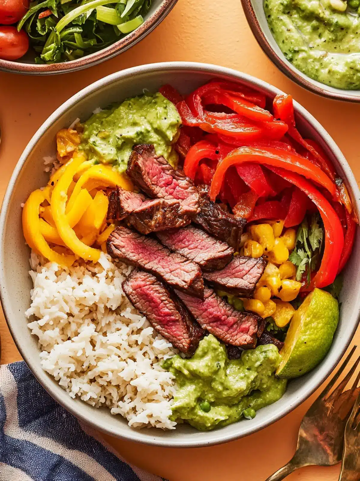 Chipotle Steak Fajita Bowls
