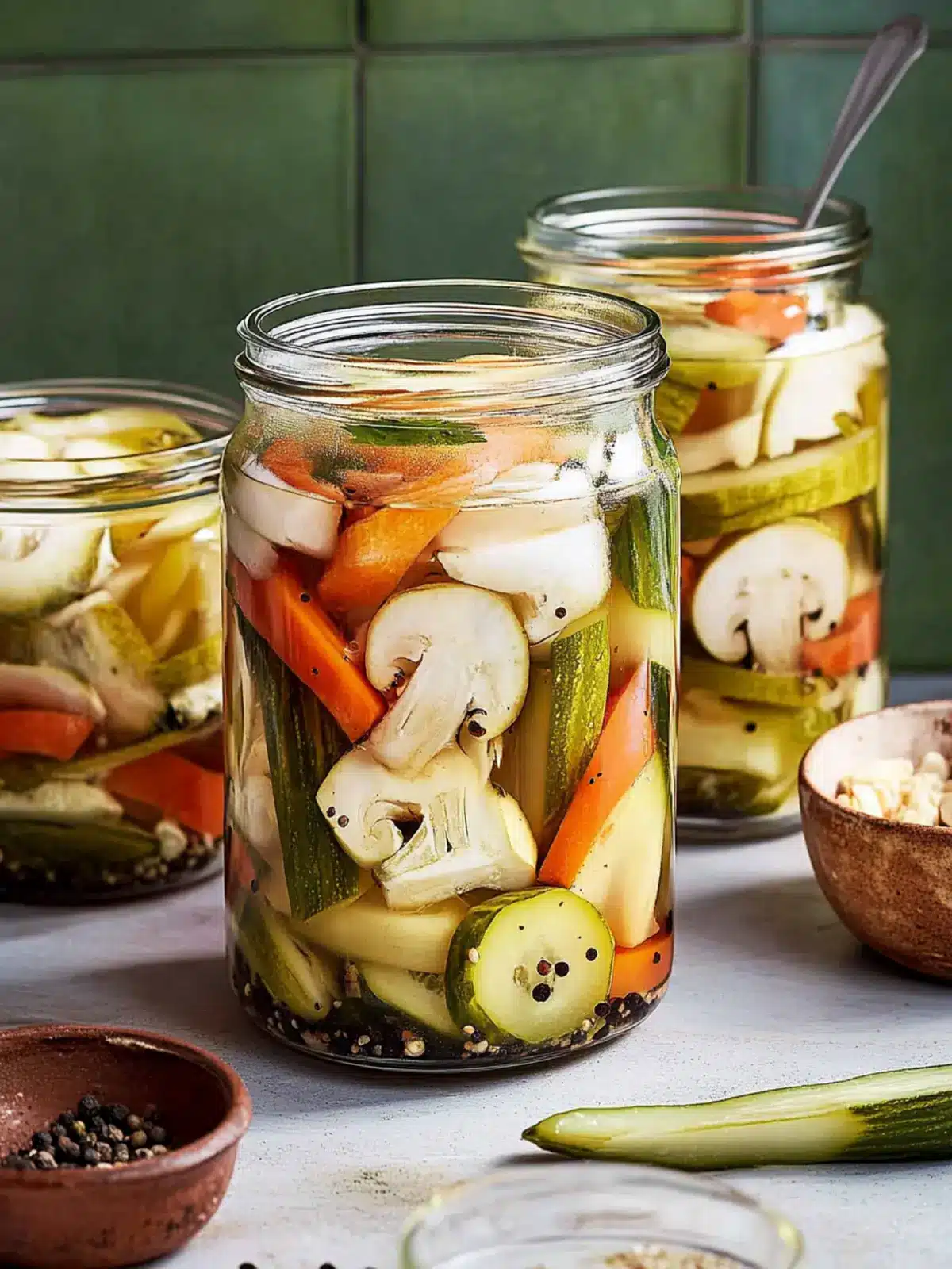 Quick Pickled Vegetables