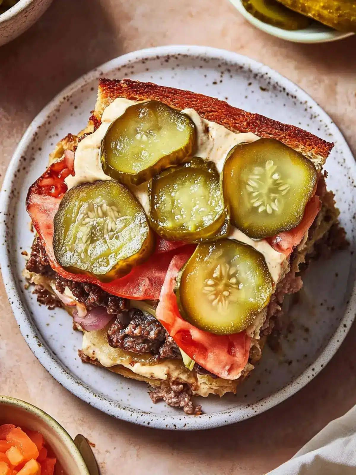 Crunchy Pickle Burger Wrap: Your New Low-Carb Obsession 5 Crunchy Pickle Burger Wrap