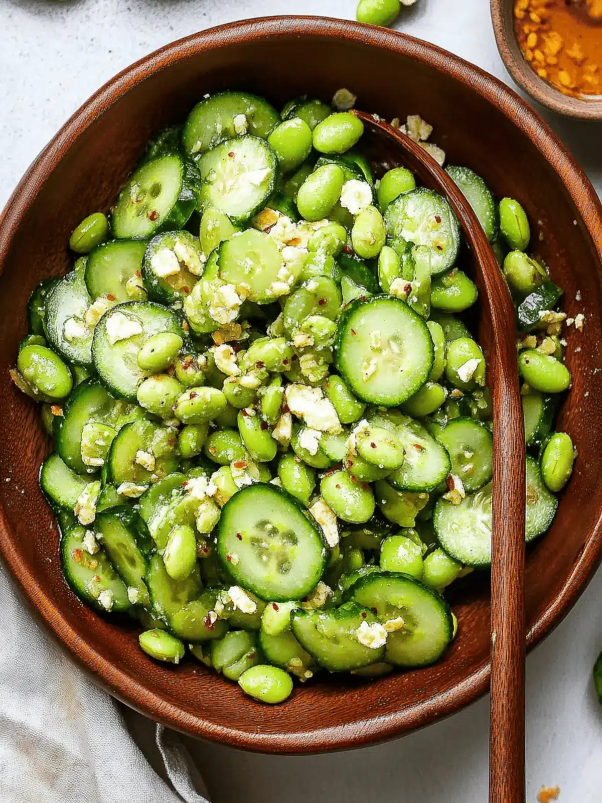 Cucumber Edamame Salad: Your New Favorite Make-Ahead Dish 2 Cucumber Edamame Salad