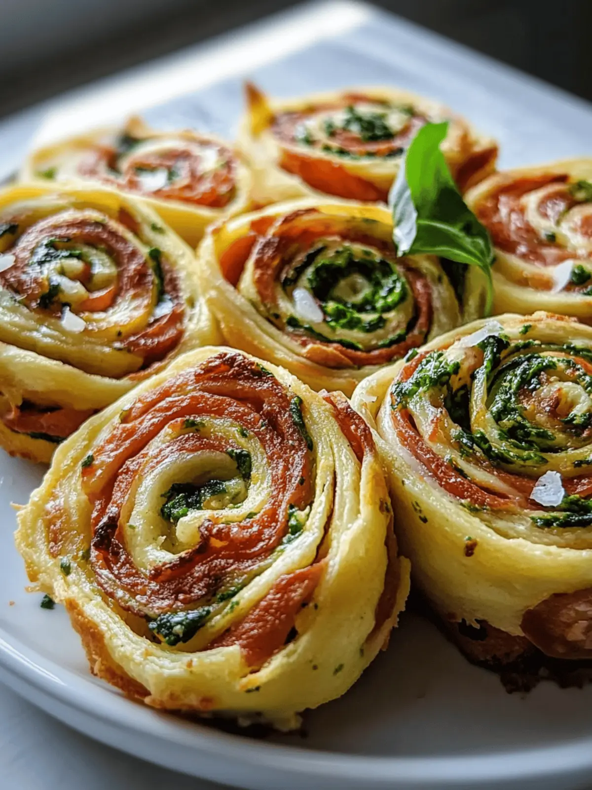 Savory Italian Pinwheels: The Ultimate Make-Ahead Snack 5 Italian Pinwheels