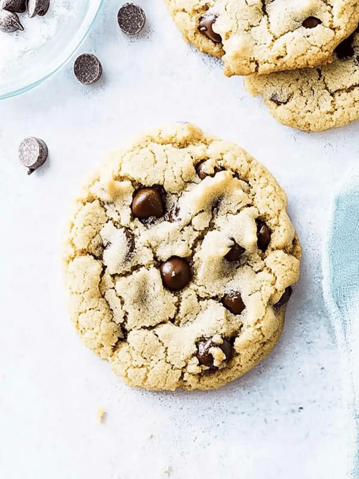 Melt-in-Your-Mouth Gluten Free Chocolate Chip Cookies 2 Gluten Free Chocolate Chip Cookies