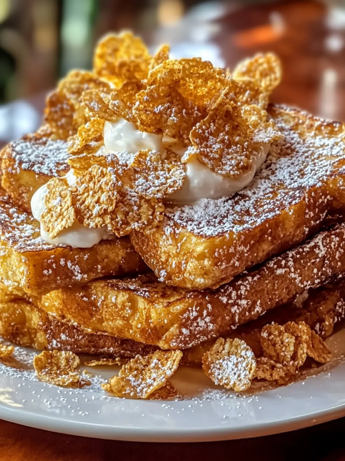 Disneyland Cornflake Crusted French Toast Recipe for Family Fun 5 Disneyland Cornflake Crusted French Toast Recipe