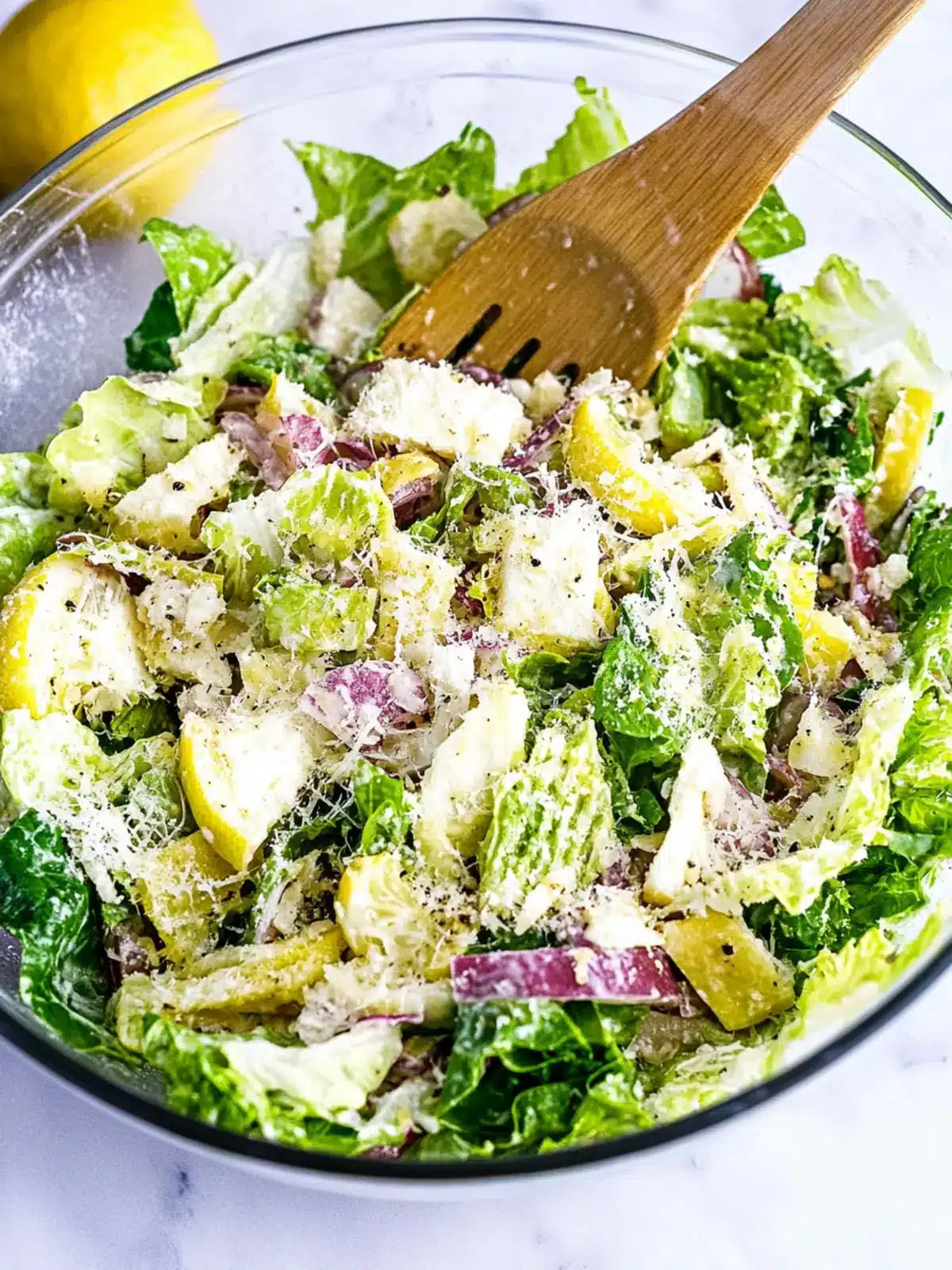 Lemon Parmesan Lettuce Salad That Elevates Your Meals Fast 3 Lemon Parmesan Lettuce Salad