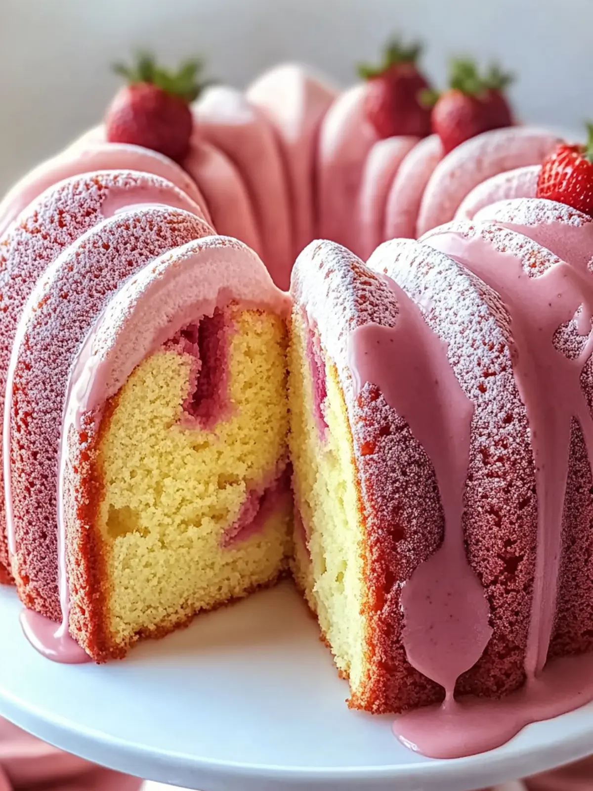 Strawberry Milkshake Pound Cake Recipe You’ll Crave Daily 5 Strawberry Milkshake Pound Cake Recipe