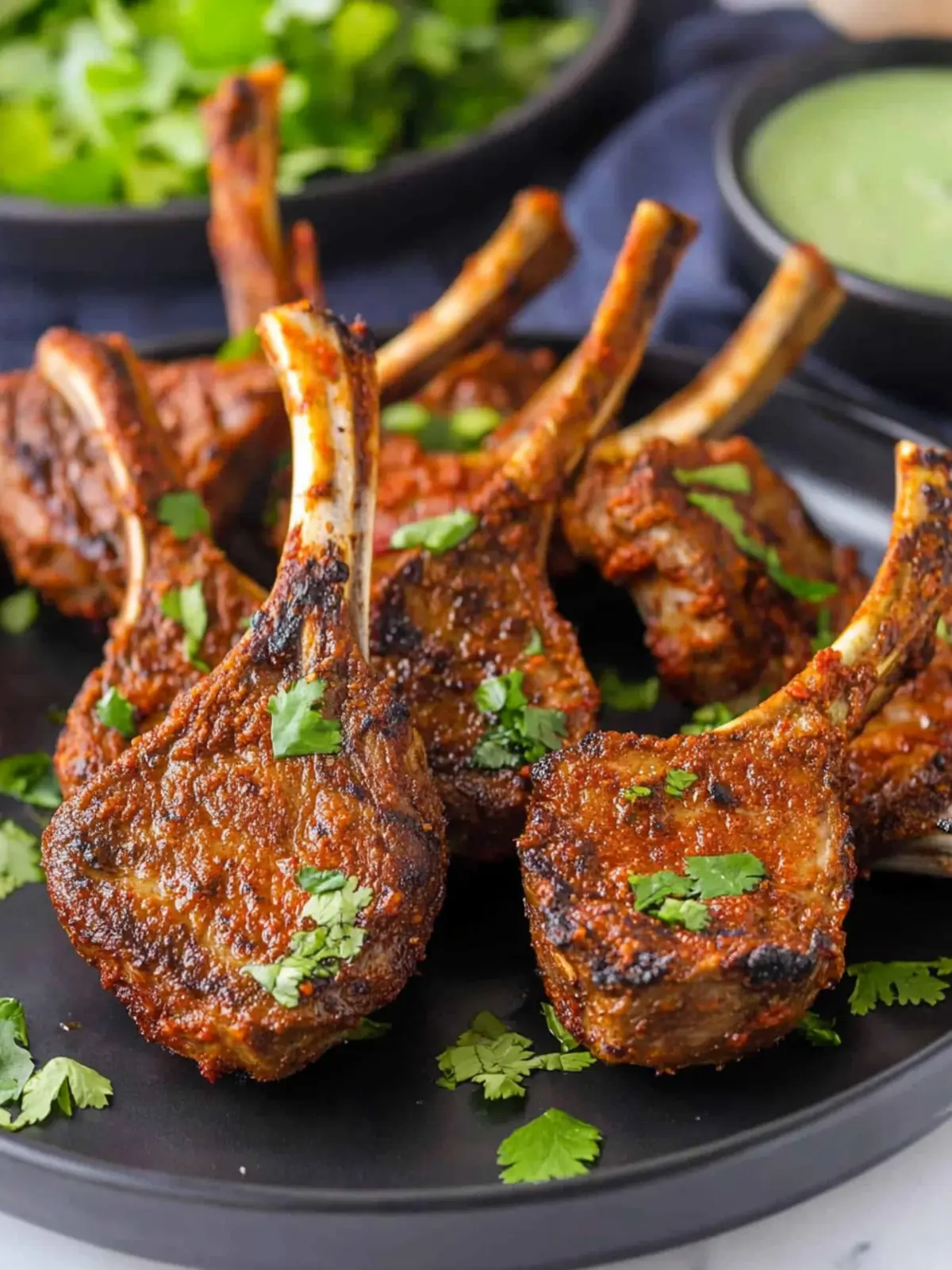 Tandoori Lamb Chops (Air Fryer Option)