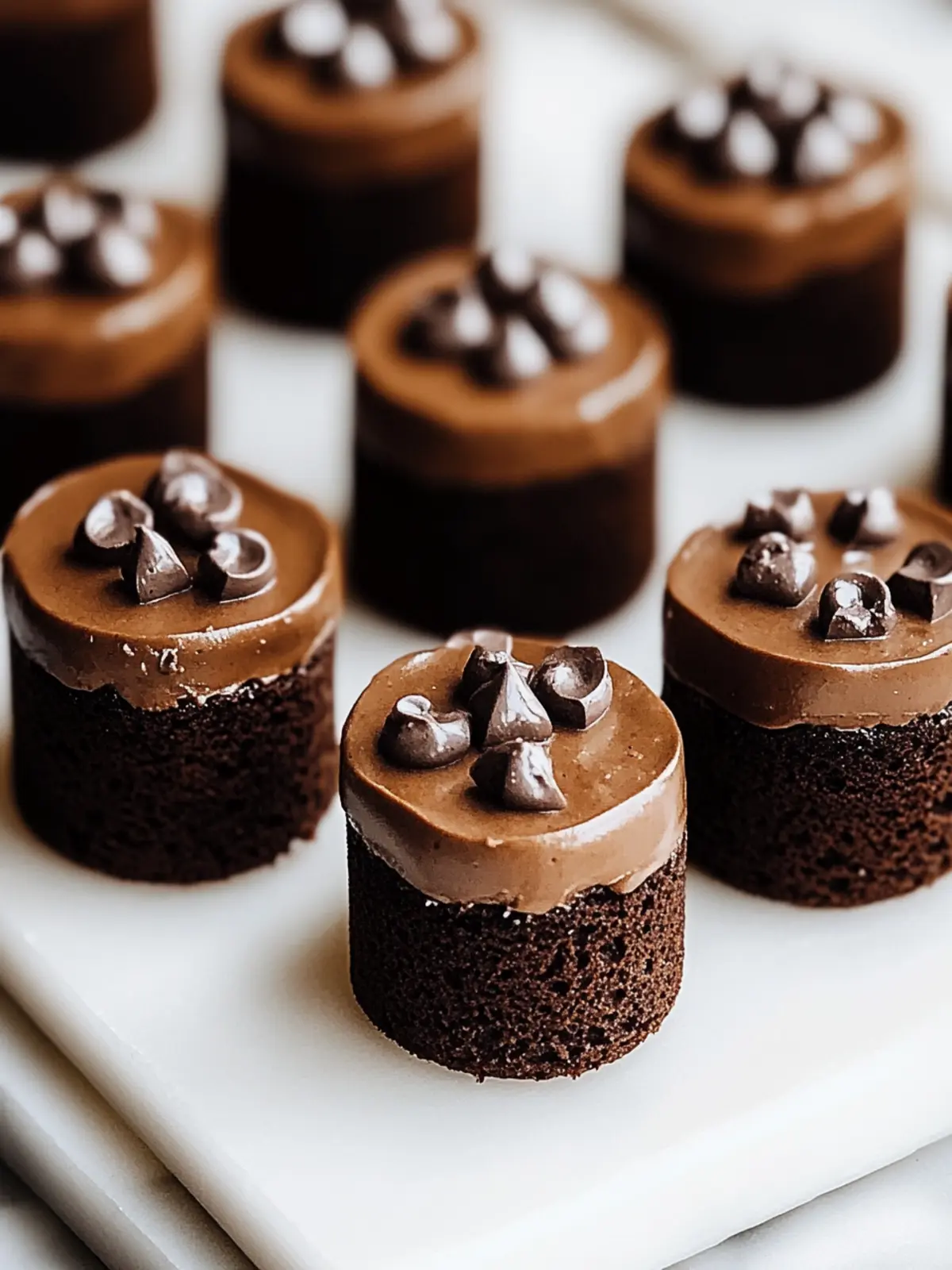 Brownie Petit Fours