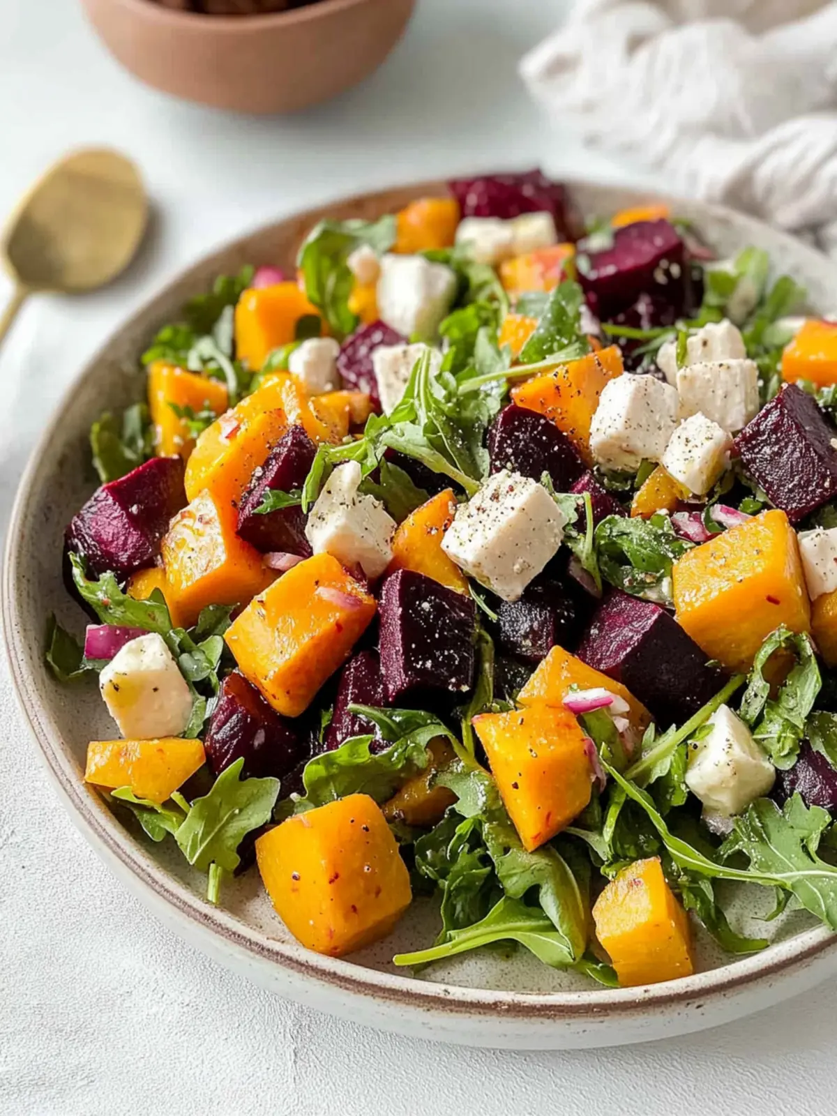 Butternut and Beetroot Salad