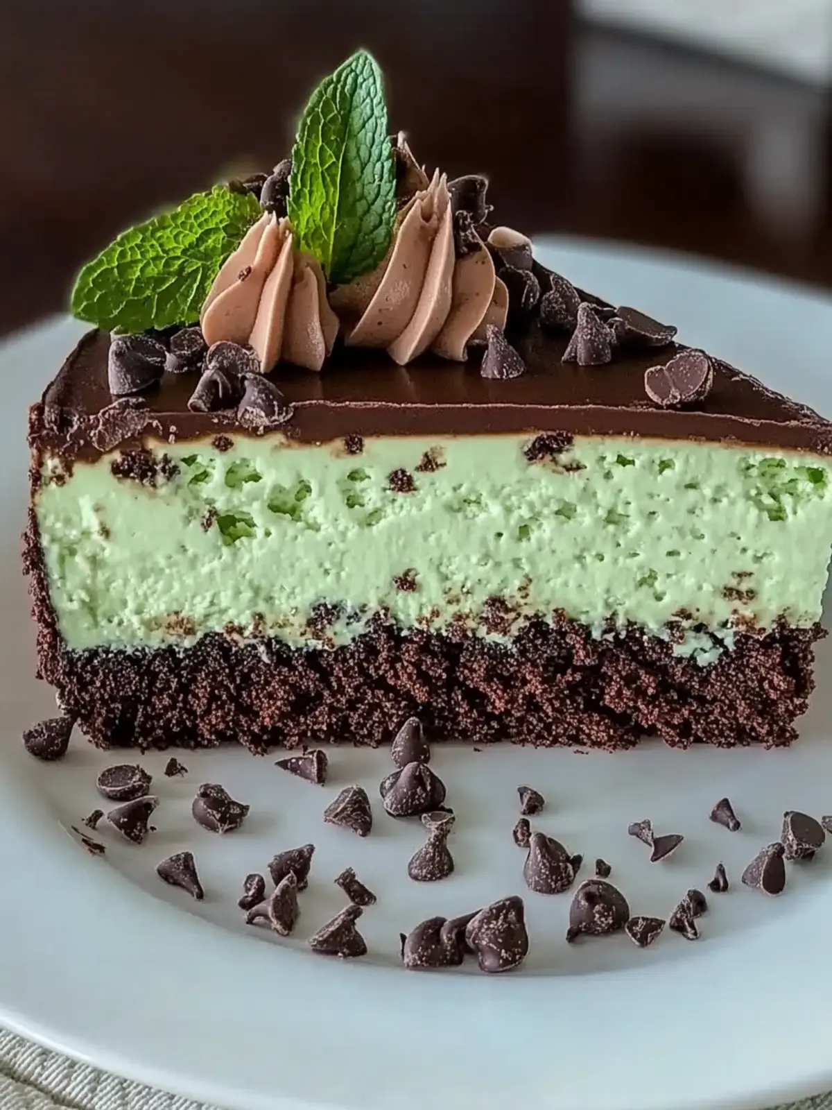 Mint Chocolate Cheesecake Dream Recipe You'll Crave Every Bite 2 Mint Chocolate Cheesecake Dream Recipe