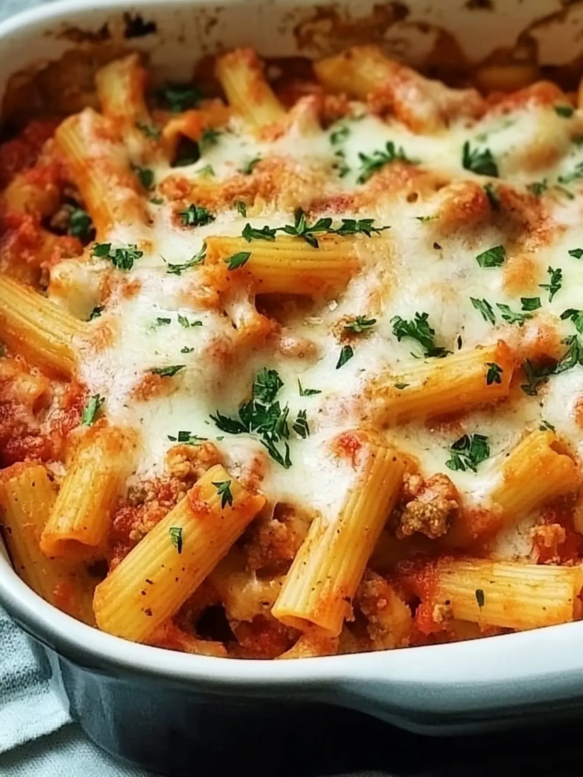 Meatless Baked Ziti