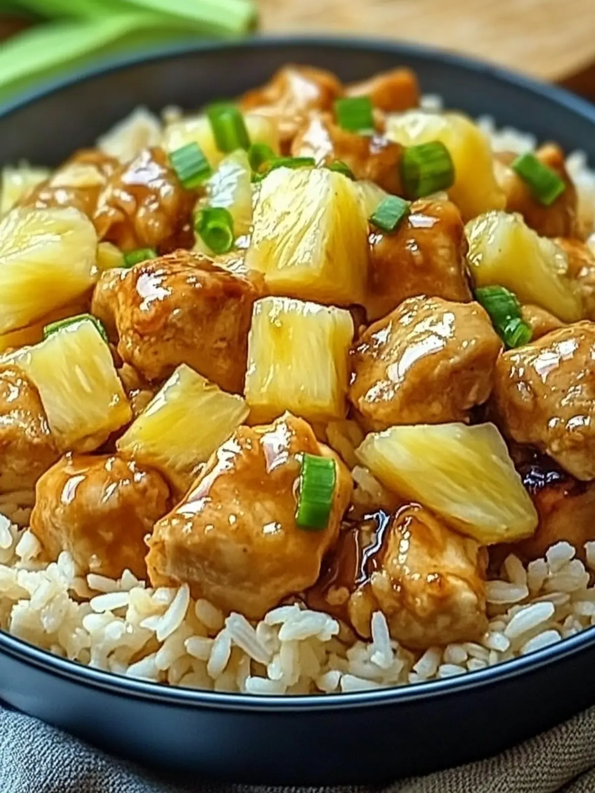 Sweet and Savory Pineapple Chicken and Rice in One Pan 4 Sweet and Savory Pineapple Chicken and Rice