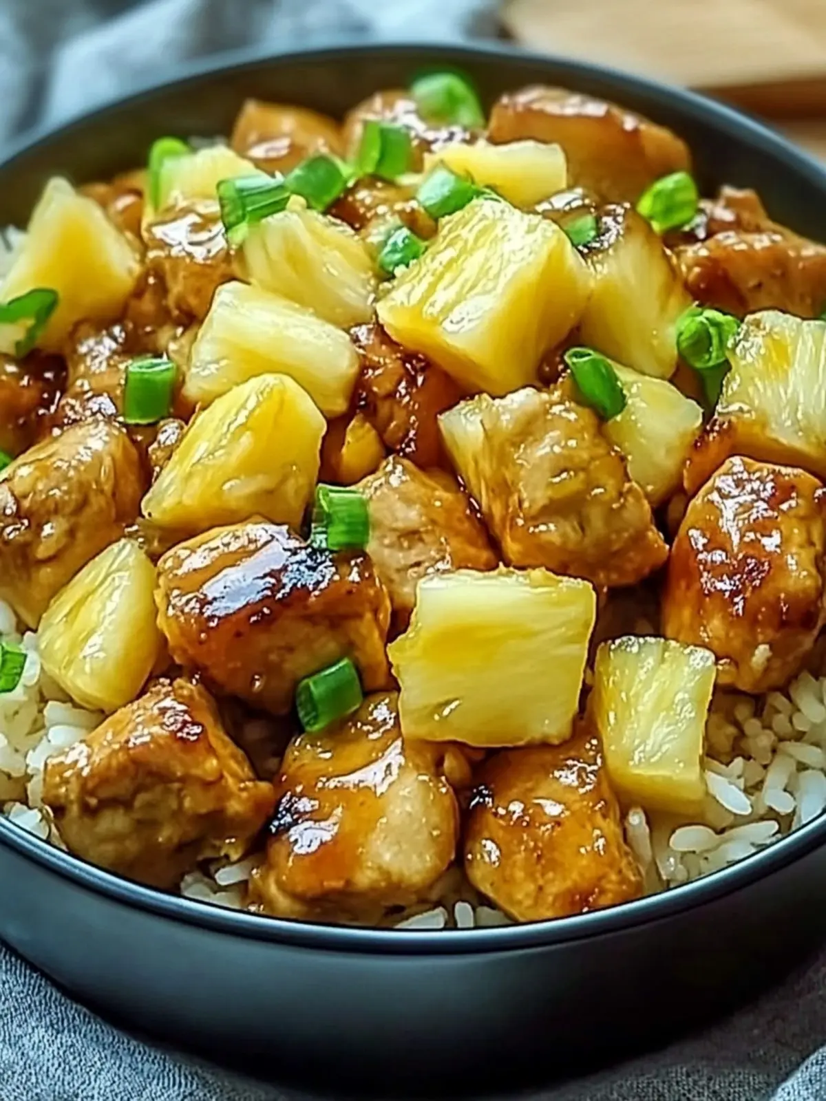 Sweet and Savory Pineapple Chicken and Rice in One Pan 3 Sweet and Savory Pineapple Chicken and Rice