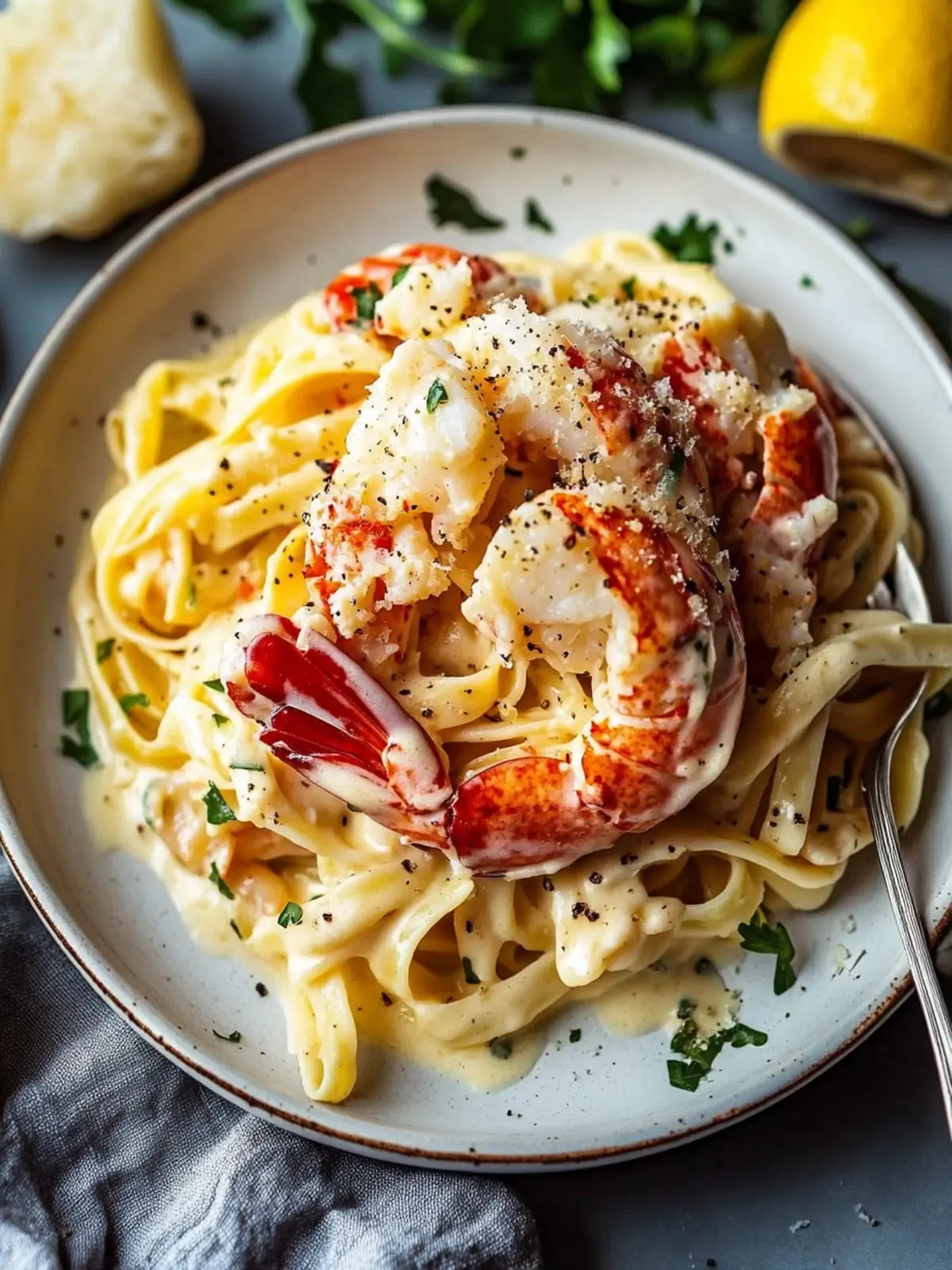 Delicious Creamy Lobster Pasta in Just 25 Minutes 4 Creamy Lobster Pasta