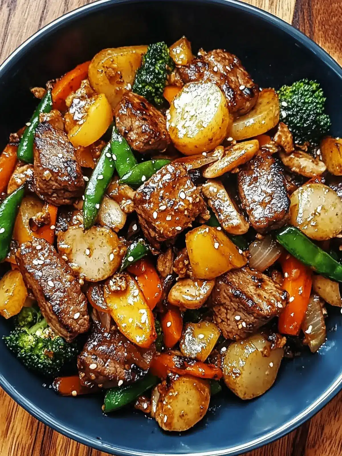 Blackstone Cowboy Stir Fry Dinner