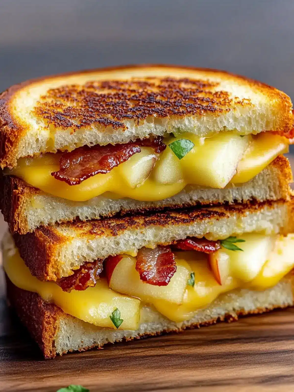 Irresistible Apple Bacon and Cheddar Grilled Cheese Recipe 5 Apple Bacon and Cheddar Grilled Cheese Recipe