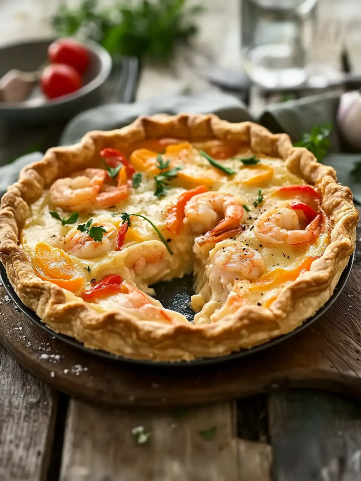 Savory Florida Shrimp Pie: Comfort Food at Its Best 2 Florida Shrimp Pie