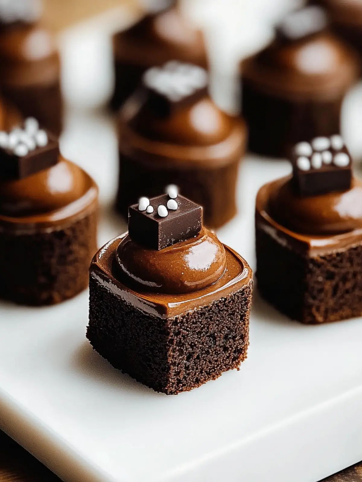 Brownie Petit Fours