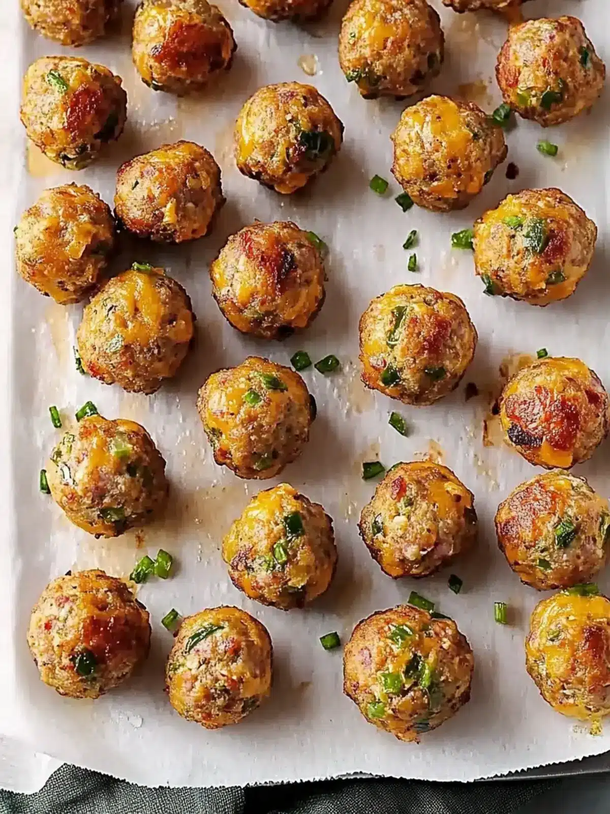 Spicy Jalapeño Popper Sausage Balls for Flavorful Gatherings 4 Spicy Jalapeño Popper Sausage Balls