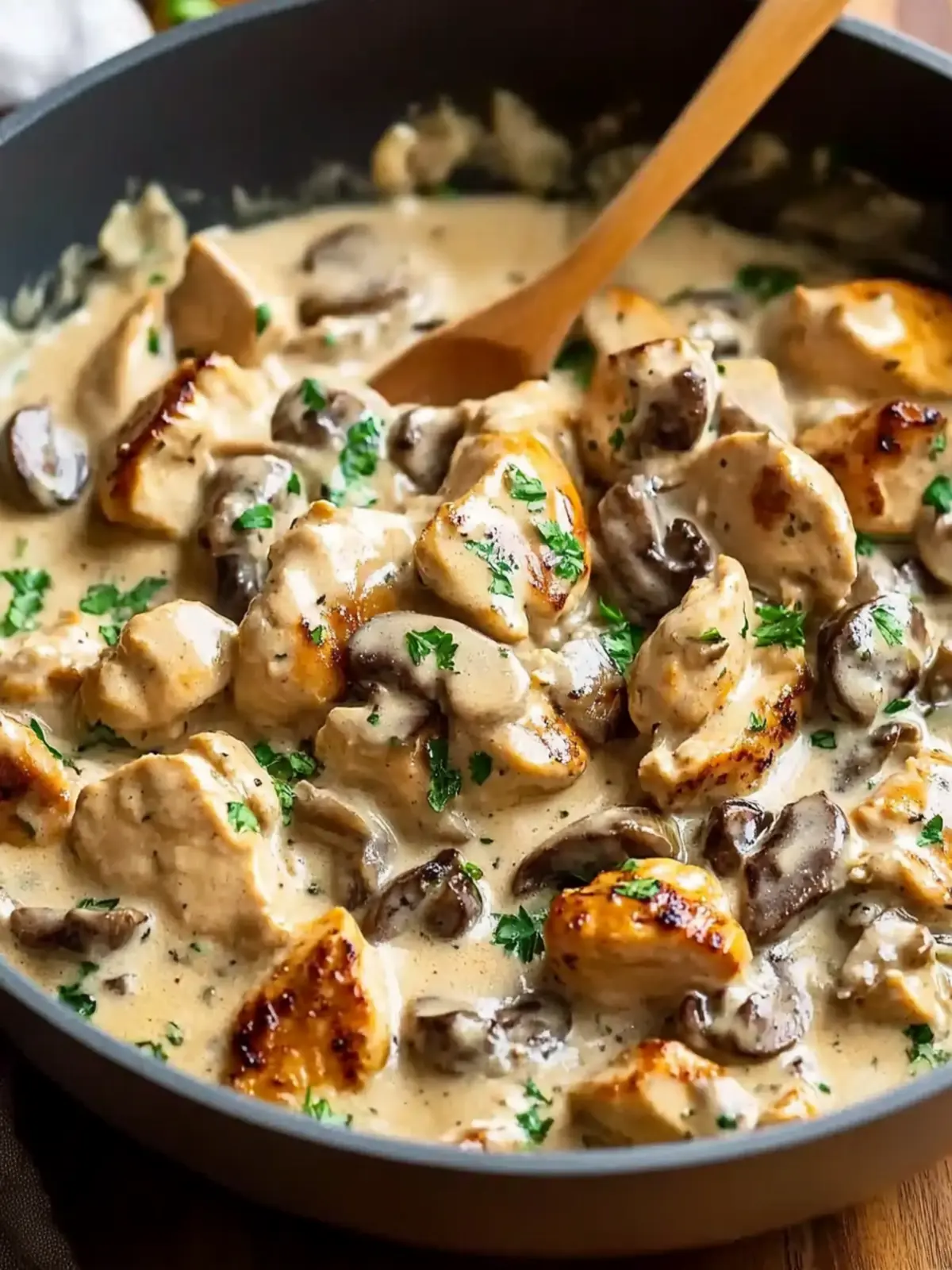 Mouthwatering Chicken Stroganoff