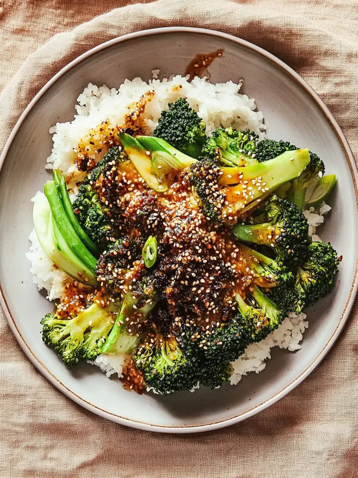 Easy Gochujang Broccoli