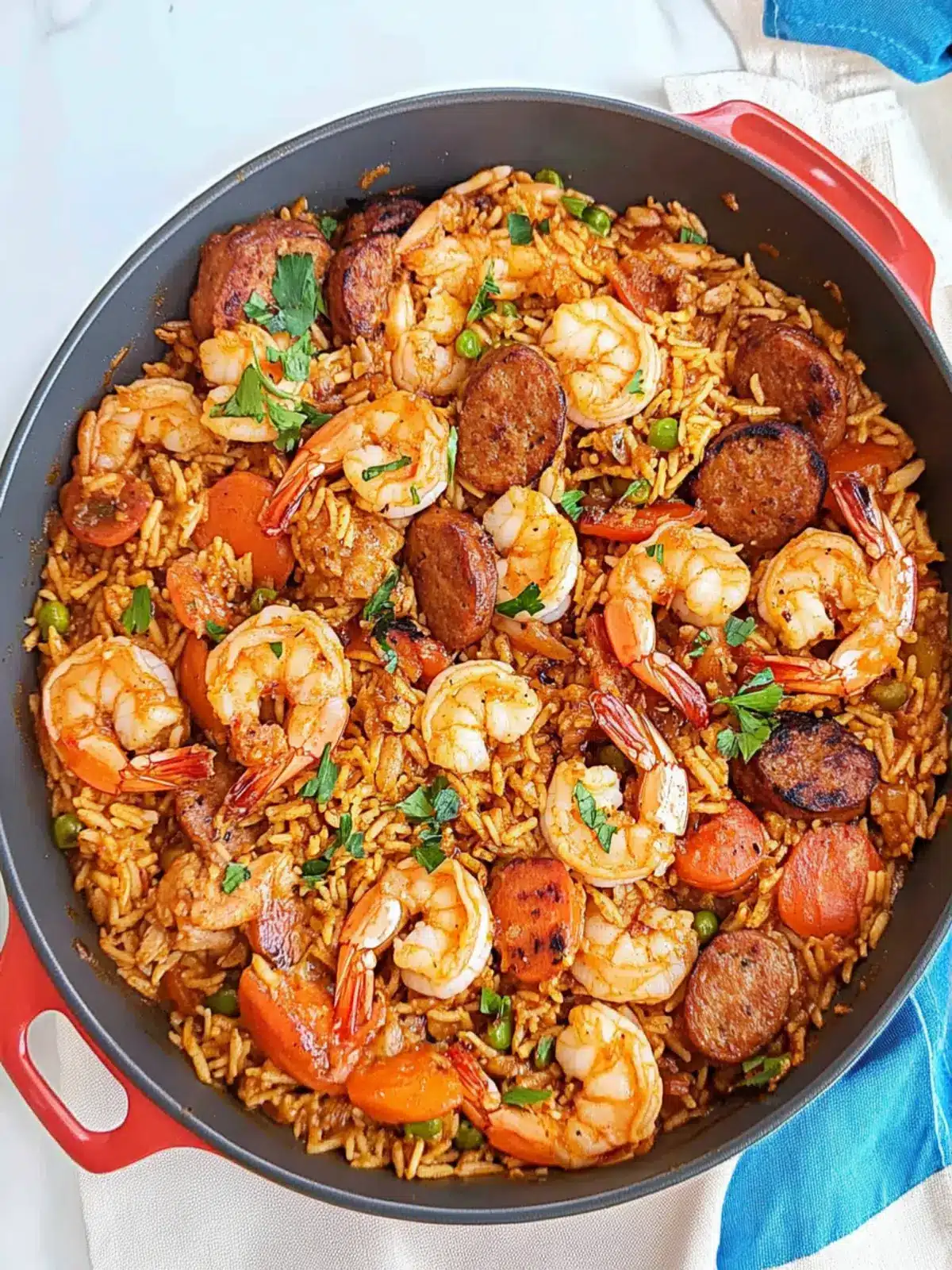 Authentic Jambalaya with Chicken, Shrimp, and Sausage Delight 5 Authentic Jambalaya with Chicken, Shrimp, and Sausage