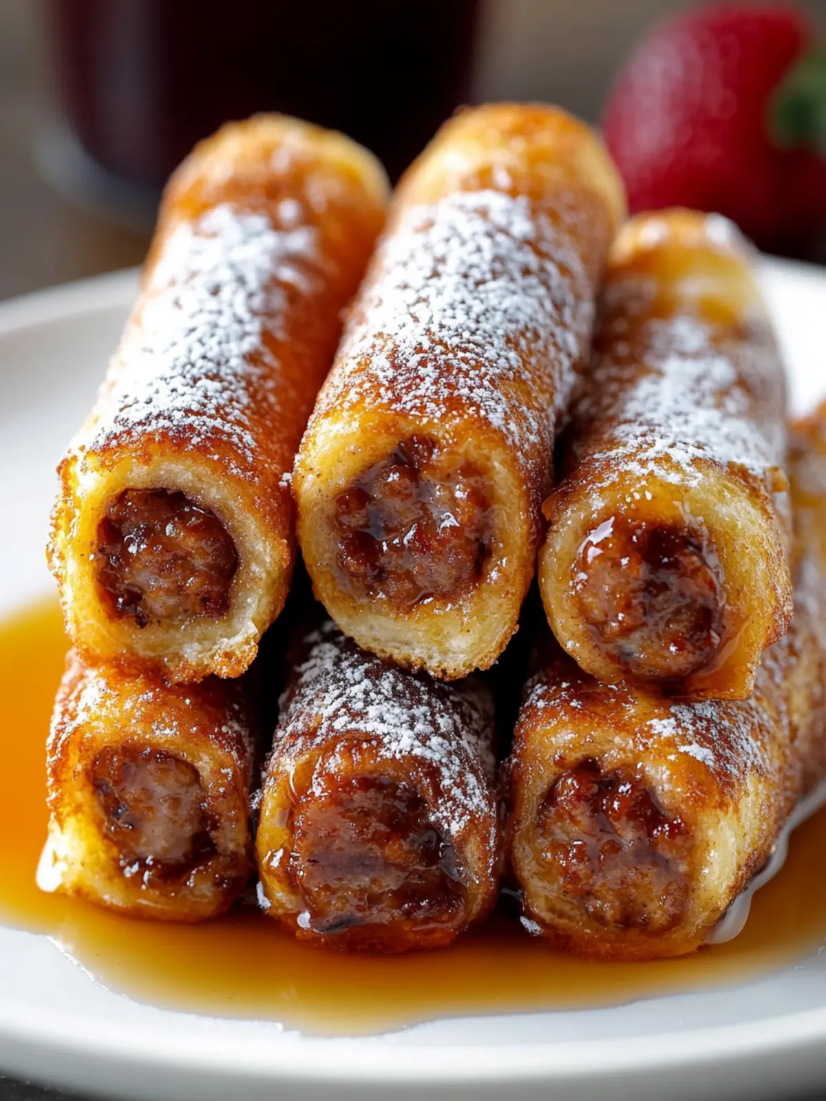 Sausage French Toast Roll-Ups: Breakfast Fun for Everyone 4 Sausage French Toast Roll-Ups