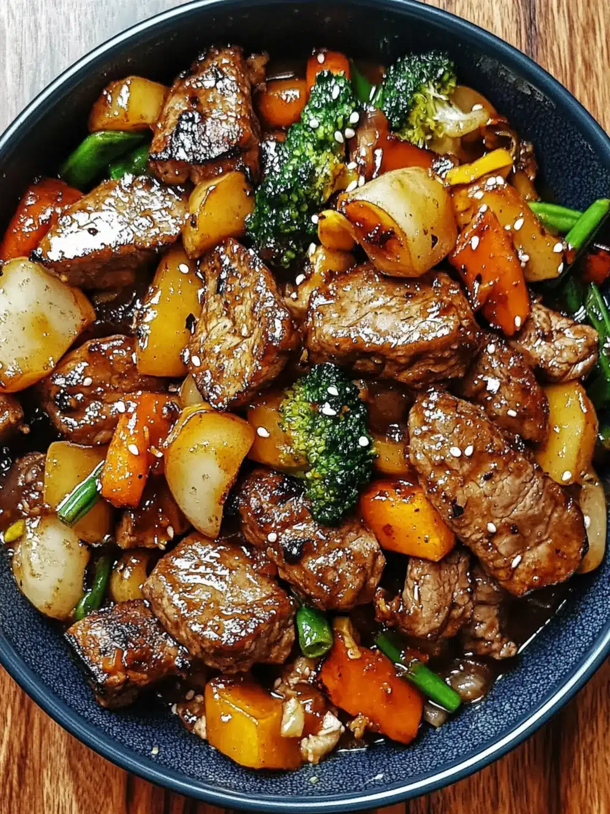 Blackstone Cowboy Stir Fry Dinner