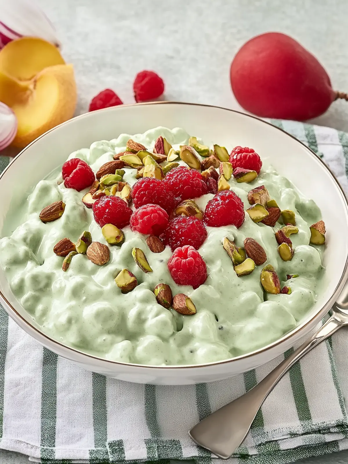 Delicious Watergate Fruit Salad with Pistachios Recipe Delight 4 Watergate Fruit Salad with Pistachios