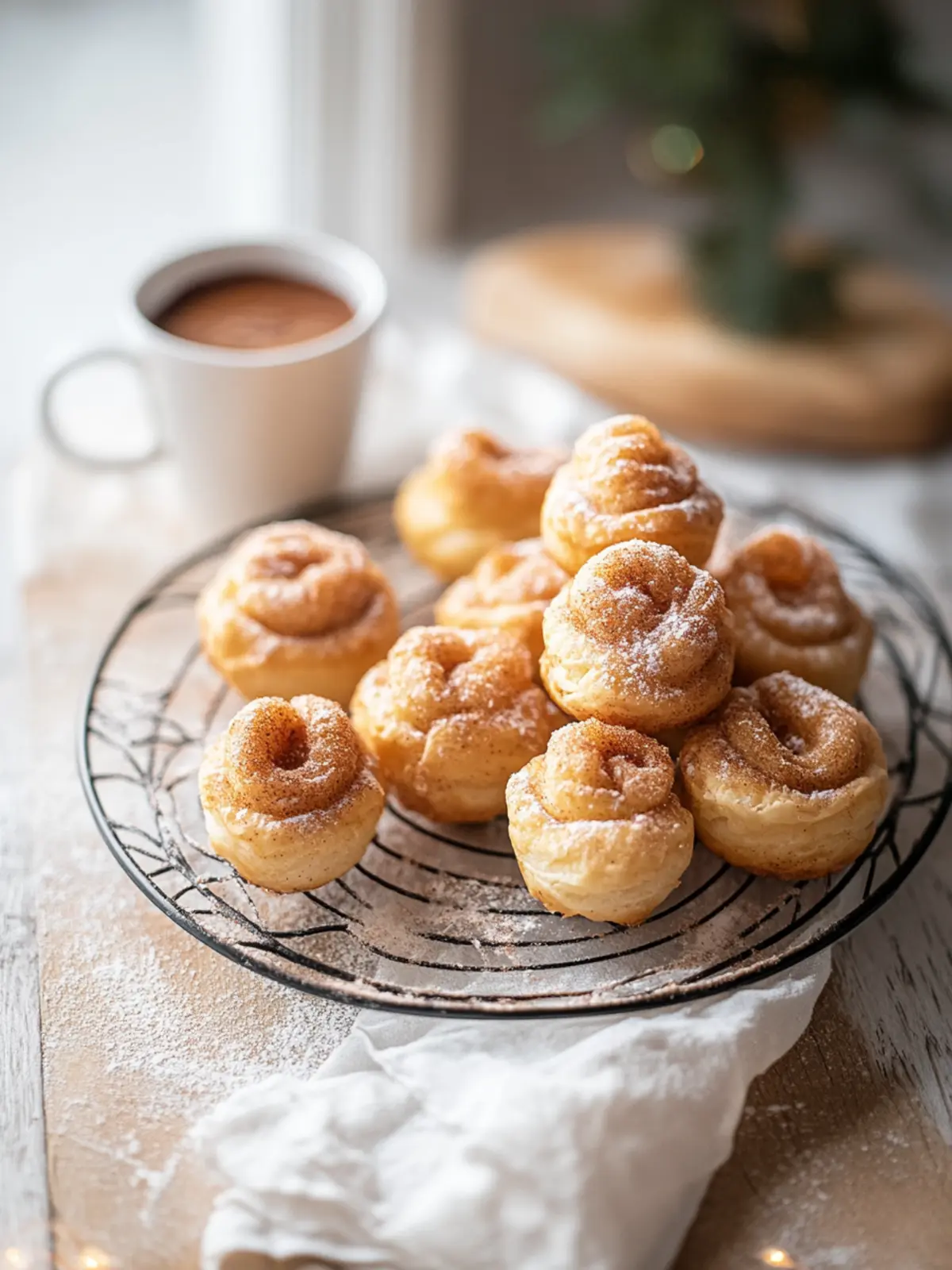 Cinnamon-Sugar Breakfast Puffs