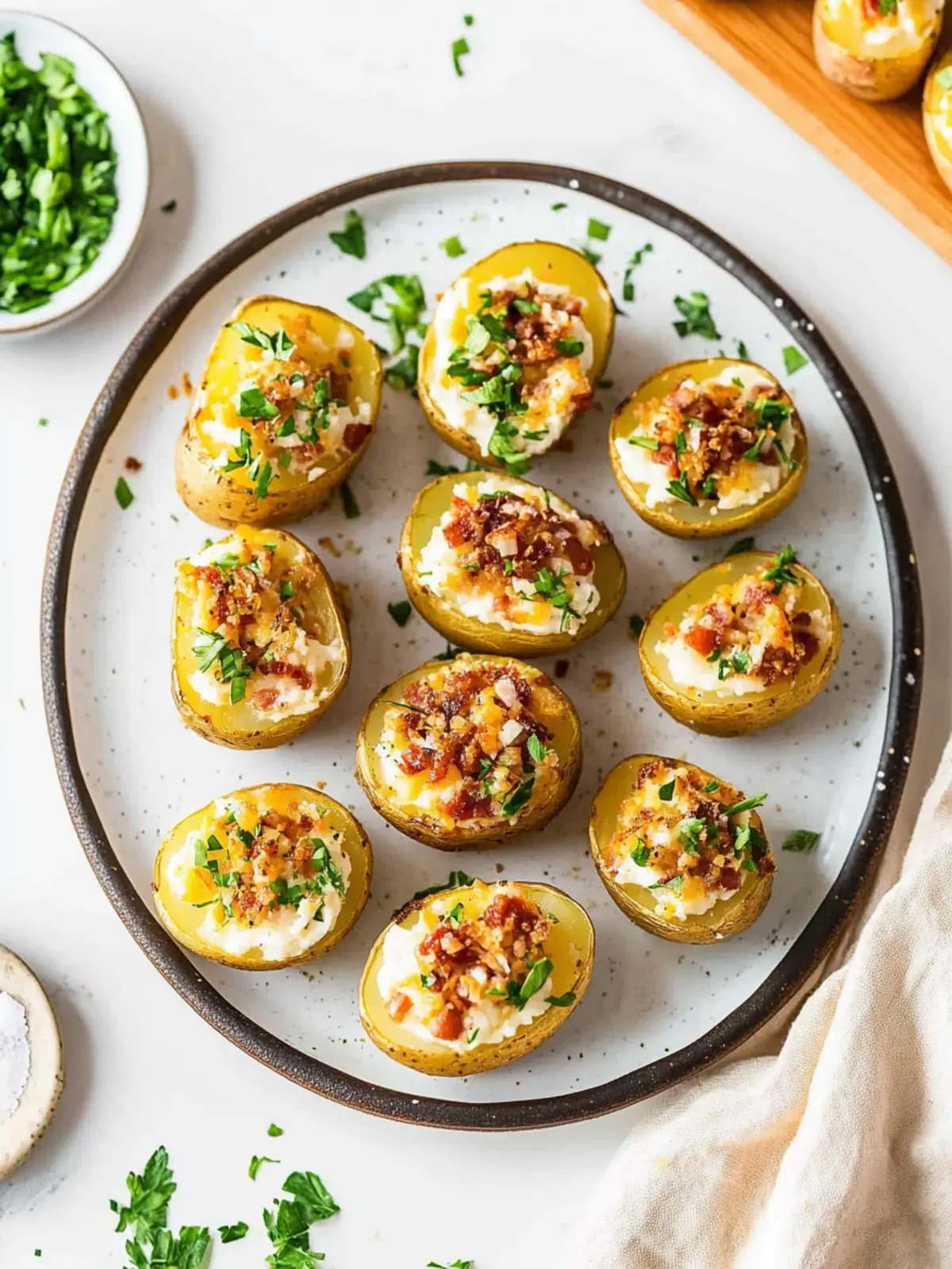 Irresistible Mini Baked Potatoes for a Cozy Gathering 5 Mini Baked Potatoes