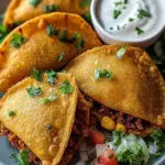 Spicy Crispy Mexican Taco Pockets