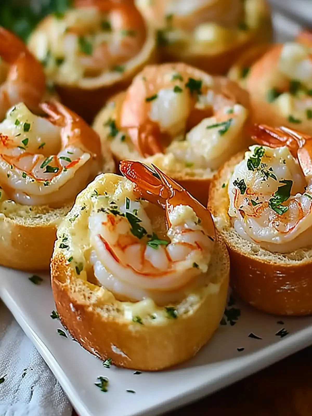 Amazing Crabby Shrimp Stuffed Garlic Bread Bombs