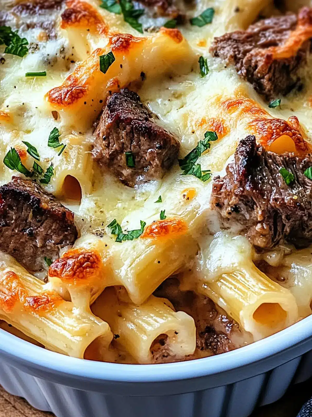 Irresistible Steak & Truffle Gouda Pasta Bake You’ll Crave 5 Steak & Truffle Gouda Pasta Bake