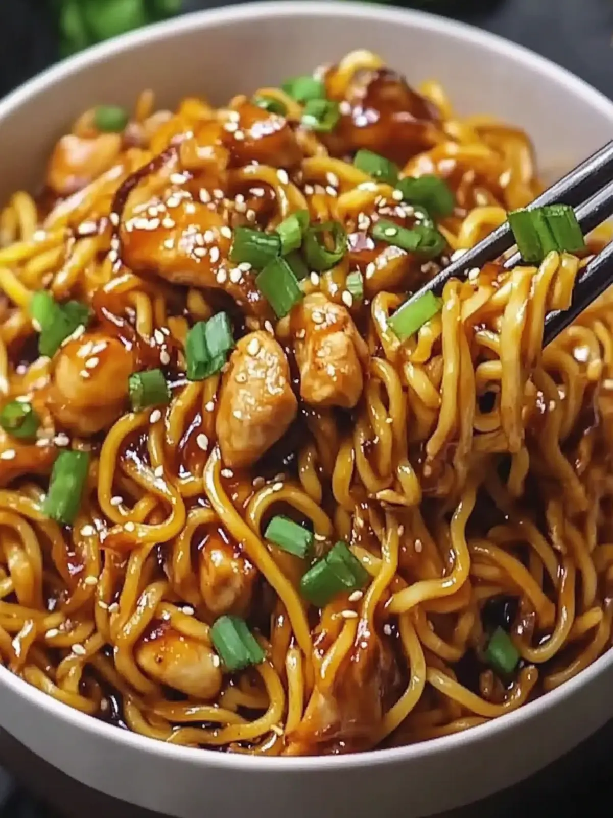 Sticky Garlic Chicken Noodles for a Cozy Night In 5 Sticky Garlic Chicken Noodles