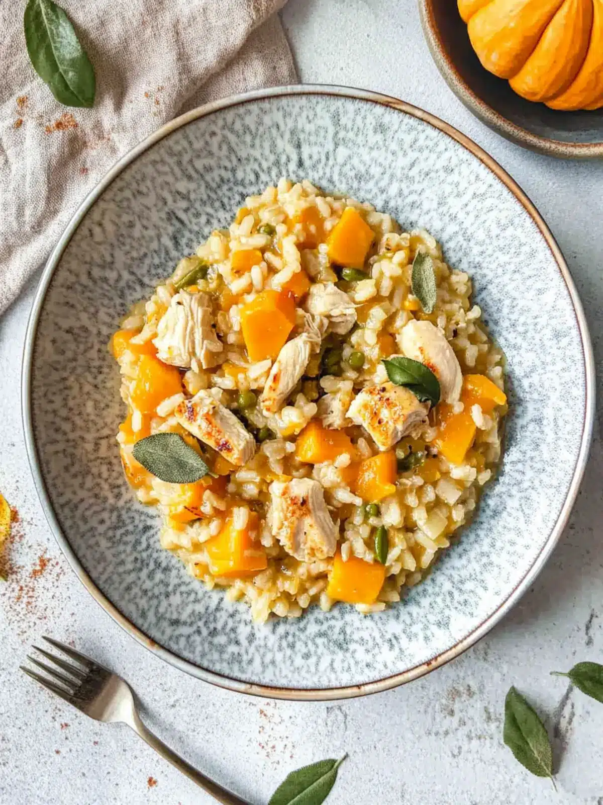 Creamy Chicken and Pumpkin Risotto for Cozy Fall Nights 5 Chicken and Pumpkin Risotto